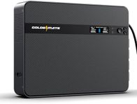 GOLDENMATE 1500VA/1000W Lithium UPS Battery Backup & Surge Protector, LiFePO4 Backup Battery(230Wh), Sinewave UPS with 8 Outlets & 2 USB Ports, Built-in Emergency Light, Wall Mount, LCD Display