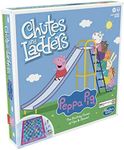 Hasbro Gaming Chutes and Ladders: Peppa Pig Edition Board Game for Kids Ages 3 and Up, Preschool Games for 2-4 Players