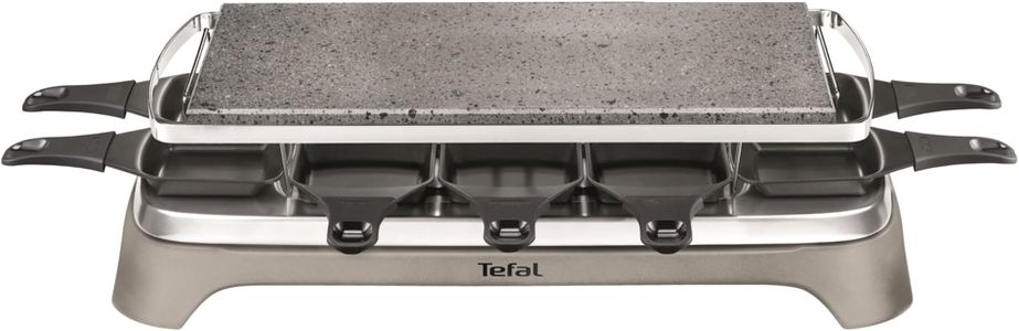 Tefal Raclette Grill – 10-Pan Electric Tabletop Party Grill