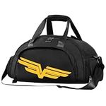 FIORETTO 30L Sports Gym Bag with Wet Pocket & Shoe Compartment, Sports Holdall Backpack for Men Women