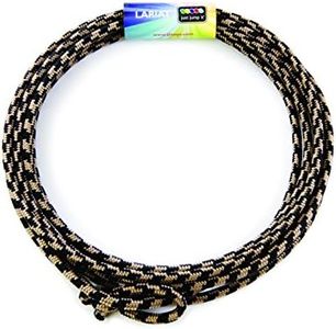 Just Jump It Lil Lariat - Pre-Tied Junior Lasso 20' Black Tan