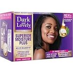 Dark and Lovely Moisture Plus No-Lye Relaxer Super for Coarse Hair