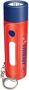 Eveready Siren DL102 Rechargeable LED Torch with 100 Decibels (dBA) Personal Safety Alarm - for Women, Kids & Elderly | 1W Torch, 1W Sidelight, Flasher, Keychain, USB Type B Fast Charging