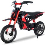 EVERCROSS EV12M Kids Ride On Motorcycle, Electric Motorcycle with 300W Motor, 5/7.5/15.5 MPH Speed Modos, 9.3Miles Long-Range, 12'' Pneumatic Tire, Motor Cross for Ages 3-12 Children