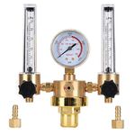 Double-Tube Argon Regulator Flowmeter Wx-562 Gas Pressure Reducer G5 / 8 External Thread Welding (G5/8)