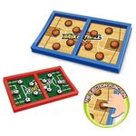 ROZZB String Basketball Hockey Football Table Board Game | Fastest Fingers First Fast Sling Puck Board Game for Kids & Adults | Tabletop Slingshot Games Toys for Boys & Girls (Design May Vary)