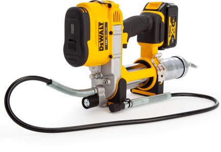 DEWALT 18V XR Cordless Grease Gun – 1 x 4Ah Li-Ion Battery Included