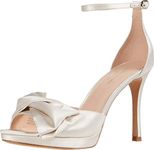 Kate Spade New York Bridal Bow, Ivory Satin, 9 B (M)