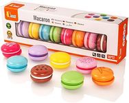 Viga Set of 8 Wooden Macaroons - Ch