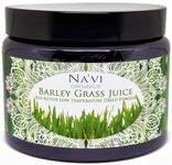 Na'vi Organics Raw Barley Grass Juice Powder - Premium Grade, Organic Certified Powder wholefood Supplement, 100 g