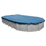 Robelle 541224-ROB Mesh Winter Oval Above-Ground Pool Cover, 12 x 24-ft, 01 - Blue