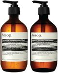 Aesop Reverence and Resurrection Aromatique Hand Wash Set | Gently Cleanses, Exfoliates, and Leaves Hands Smooth, Purified, and Refreshed | 16.9 Oz