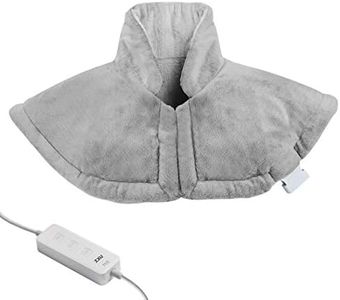 Heating Pad for Neck and Shoulder，Electric Heated Neck Wrap for Neck and Shoulder Pain Relief with Auto Shut Off, Weighted ,1.9lb, 20"x25“ Large ,Moist & Dry Heat ,3 Heat Setting, by ZXU