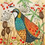 Bothy Threads Embroidery Kit - Partridge (Flights of Fancy Range)