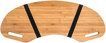 30.5" Wood Curved Lap Desk Table Tr