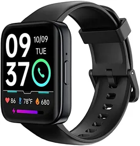 SKG Smart Watch Make/Answer Call for Men Women, GPS Fitness Tracker with 100+ Sports, SpoO2 Heart Rate Sleep Stress Monitor, IP68 Waterproof, 1.78" AMOLED Smartwatch for Android iOS iPhones, V9