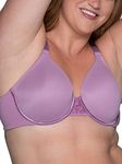 Vanity Fair Women's Full Figure Beauty Back Smoothing Bra (36C-42H), Underwire - Orchid Dream, 40C