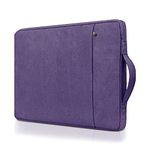 Computer Sleeve For 13 Inch Laptop Purple With Handle