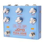 JOYO Digital Stereo Reverb Guitar Pedal, 9 Modes (Room/Hall/Plate/Shimmer/Dream & More) with Hi-Cut/Low-Cut/Pre-Delay, Infinite & Trail, Preset Save, True Bypass (PARA-VERB R-31)