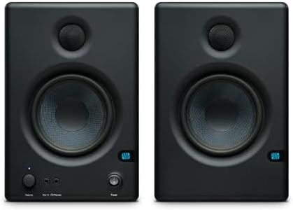 PreSonus Eris E4.5 Studio Monitor Pair Bundle with Instrument Cables