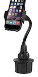 EXTCUP Adjustable, Rotatable, Extended Flexible Neck, Car/Truck Cup Holder Mount for iPhone, iPod, Smartphones, GPS, MP3 Players