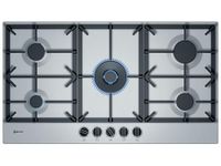 NEFF N70 T29DS69N0 92cm Gas Hob - Stainless Steel, Built-in