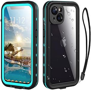 iPhone 13 Waterproof Case -iPhone 13 Full Body 360° Protective Case Shockproof Dustproof IP68 Waterproof Phone Case for iPhone 13 with Built in Screen Protector (Blue)