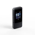 GL.iNet Mudi 7 (GL-E5800) Wi-Fi 7 5G Travel Router with eSIM & Dual SIM, 2.8" Touchscreen, Tri-Band up to 5.76 Gbps, 2.5G Ethernet, 700Mbps VPN, 13.5h Battery — Mobile Hotspot for Travel, Livestream