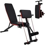 Advwin Adjustable Weight Bench, Ful