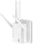 WiFi Extender, WiFi Extender Signal Booster, WiFi Booster, Covers Up to 12880 Sq.ft and 105 Devices, Dual Band Wireless Repeater, WiFi Repeater, WiFi Extenders Signal Booster for Home