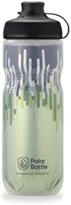 Polar Bottle - Zipper - 20oz Muck, Moss & Desert- Insulated Water Bottle - Ideal for Your Mountain Bike Adventure - Keeps Water Cooler Longer, Fits Most Bike Bottle Cages