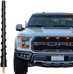KSaAuto Antenna for Ford F150 Dodge Ram 1500 2009-2023, Dodge Ram 1500 Antenna, Short Ford F150 Antenna Replacement, 6.5 Inch Car AM FM Radio Ford F150 Accessories, Truck Dodge Ram 1500 Accessories