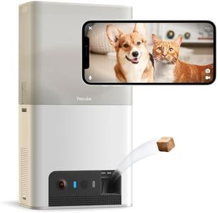 Petcube Bites 2 Lite All-in-One Pet Camera Treater, White