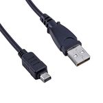 MaxLLTo Olympus Tough SZ-11 SH-50 His USB Cable, Extra Long 5ft 2in1 USB Data SYNC-Charge Charging Cable Cord for Olympus Stylus Tough SZ-11 SH-50 His Camera