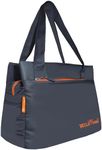 WILD MODA Women's Shoulder Bag, Set of 1 (Grey & Orange)