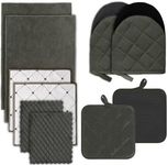 Kitchen Set Pack of 10, Oven Mitts 