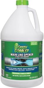 Green Gobbler Ultimate Main Drain Opener | Drain cleaner Hair Clog Remover | Works On Main Lines, Sinks, Tubs, Toilets, Showers, Kitchen Sinks | 64 fl. oz.