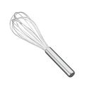 Metaltex 25 cm Stainless Steel Heavy Duty 8 Wire Whisk, Silver