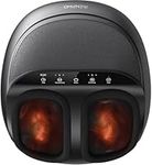 RENPHO Foot Massager with Heat, Shiatsu Massage Machine Deep Kneading, Electric Foot Massage, Air Compression, Fathers Day Gifts, Gifts for Women and Men, Fits Up to Size 12, Black