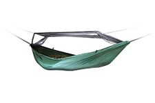 DD Hammocks Travel Hammock/Bivi - Insect Proof Camping Hammock And Ground Shelter Multi-Use With Fine Bug Mesh For Hiking Adventure Olive Green