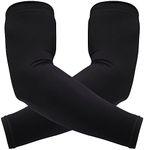 IGNITEX Gaming Arm Sleeves - Gaming Sleeve for PC Gamers - Gaming Compression Sleeves - Gaming Arm Sleeve for E-Sports, Black - 2 Pcs, One Size