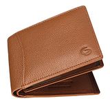 GETOREE Florence Beige RFID Blocking Leather Wallet for Men | Wallets Men Leather | Mens Wallet | Wallets for Men