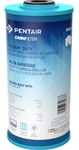 Pentair OMNIFilter RO6 Carbon Water Filter, 10-Inch, Whole House Heavy Duty Big Blue KDF and Granular Carbon Iron Reduction Replacement Cartridge, 10" x 4.5", 5 Micron, Blue