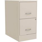 Lorell SOHO 22" 2- Drawer File Cabinet