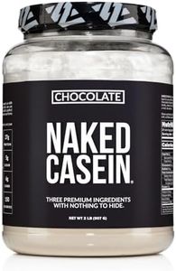 NAKED CASEIN - 5LB 100% Micellar Casein Protein from US Farms - Bulk, GMO-Free, Gluten Free, Soy Free, Preservative Free - Stimulate Muscle Growth - Enhance Recovery - 76 Servings