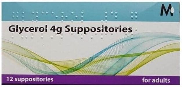 Care Glycerin Suppositories (Adult Sized) x 12