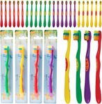 SmartSmile 72 Pcs Bulk Kids Toothbr