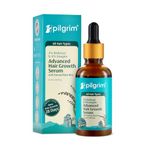 PILGRIM Redensyl 3%+Anagain 4% Advanced Hair Growth Serum For Scalp(50Ml) With Natural Ingredients Korean Black Rice,Controls Hair Fall,Stimulates,Increases Hair Density|Hairgrowth Serum For Unisex