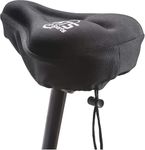 KTS KT-Sports Bike Seat Cushion Cover, Gel Padded Bicycle Seat Covers Cushion for Bicycle Saddles, Comfortable Gel Bike Replacement, Compatible with Peloton, Stationary and Exercise Bikes