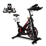 JLL IC400 Pro Exercise Bike for Home Use, 22kg Flywheel, Magnetic Resistance, App Compatibility, Stationary Bike with LCD Monitor, Heart Rate Sensors, Indoor Cycling Bike